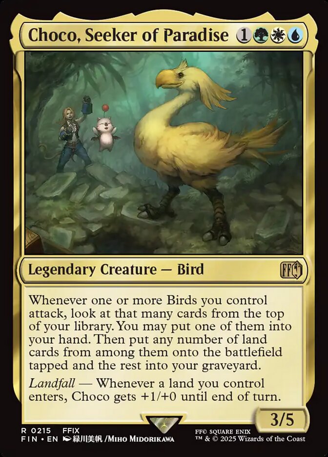 Choco, Seeker of Paradise - Foil