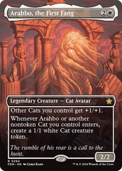 Arahbo, the First Fang (0294) (Borderless) - Foil