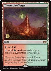 Thornspire Verge - Foil - Prerelease Promo