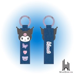 KEY RING: DENIM KUROMI