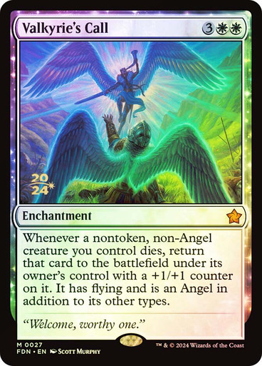 Valkyries Call (Prerelease) - Foil