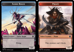Faerie Rogue (0011) // Pirate (0012) Double-Sided Token