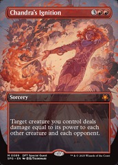 Chandra's Ignition (0089) (Borderless) - Foil