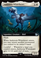 Ambrosia Whiteheart (0424) (Extended Art) - Foil