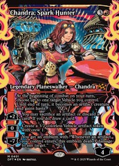 Chandra, Spark Hunter (0401) (Showcase) - Foil