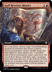 Guff Rewrites History (0767) (Extended Art) - Foil