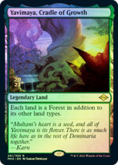 Yavimaya, Cradle of Growth - Foil - Prerelease Promo