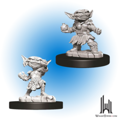 Pathfinder Deep Cuts Unpainted Miniatures: Female Goblin Alchemist