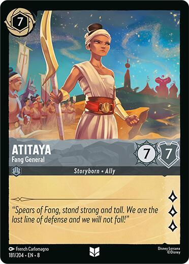 Atitaya, Fang General (0181) - Cold Foil