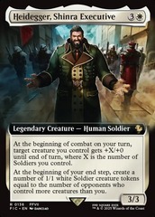 Heidegger, Shinra Executive (0136) (Extended Art) - Foil