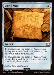 World Map - Foil