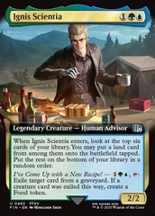 Ignis Scientia (0492) (Extended Art) - Foil