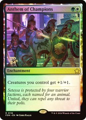 Anthem of Champions (Prerelease) - Foil