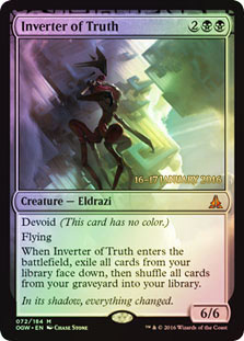 Inverter of Truth - Foil - Prerelease Promo