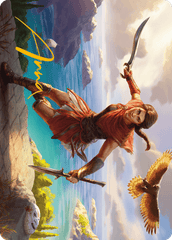 Kassandra, Eagle Bearer (06/20) Art Card - Gold-Stamped Signature