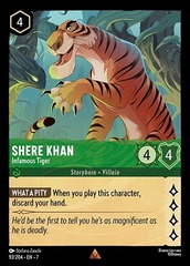 Shere Khan, Infamous Tiger (092/204) - Cold Foil