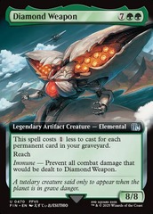 Diamond Weapon (0470) (Extended Art) - Foil