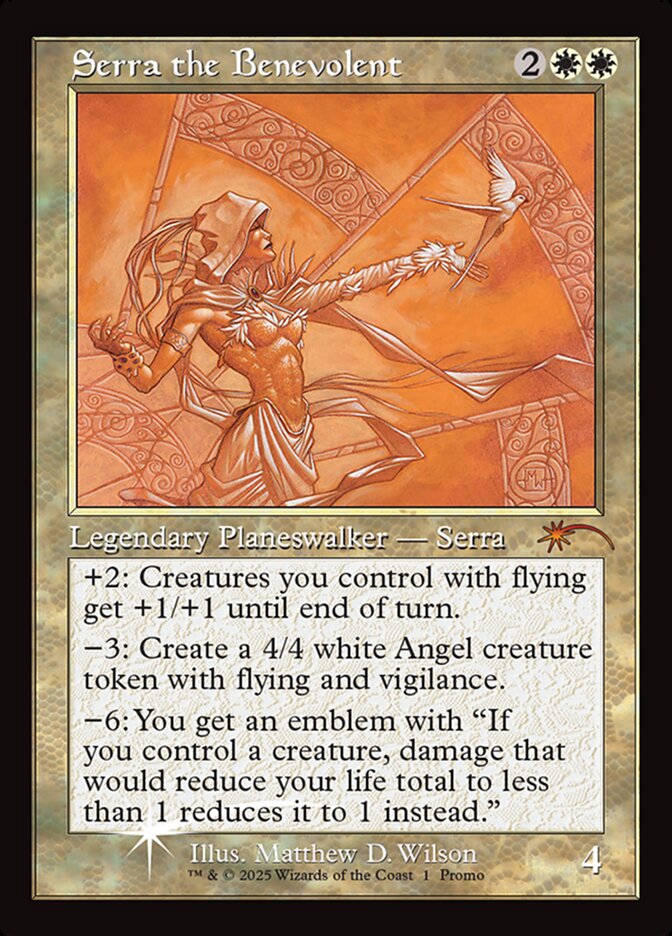 Serra the Benevolent (0001) (MagicFest 2025) - Foil