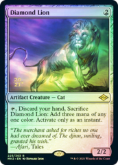 Diamond Lion - Foil - Prerelease Promo