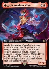 Gogo, Mysterious Mime (0153) (Extended Art) - Foil