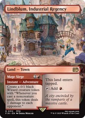 Lindblum, Industrial Regency // Mage Siege (0312) (Borderless) - Foil