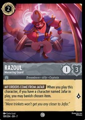 Razoul, Menacing Guard (189/204) - Cold Foil