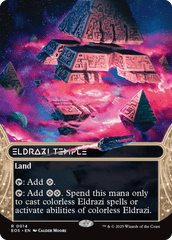 Eldrazi Temple (0014) (Borderless) - Foil