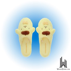 ROOM SLIPPERS: FACE POMPOMPURIN