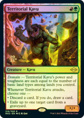 Territorial Kavu - Foil - Prerelease Promo