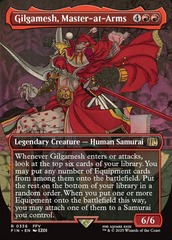 Gilgamesh, Master-at-Arms (0338) (Borderless) - Foil