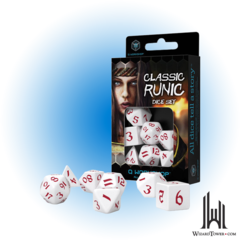 RUNIC DICE WHITE/RED