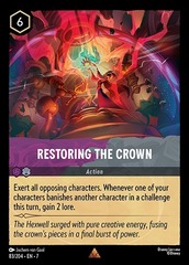 Restoring the Crown (083/204) - Cold Foil