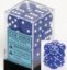 Opaque - 16mm Dice Block - Blue / white