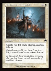 Gather the Townsfolk (0341) (Retro Frame) - Foil