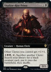 Shadow-Rite Priest (403) (Extended Art) - Foil