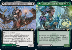 Valentin, Dean of the Vein // Lisette, Dean of the Root (333) (Extended Art) - Foil