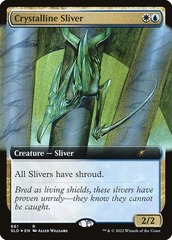 Crystalline Sliver (661) (Extended Art) - Foil