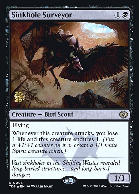 Sinkhole Surveyor (Prerelease) - Foil