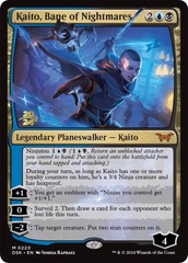 Kaito, Bane of Nightmares - Foil - Prerelease Promo