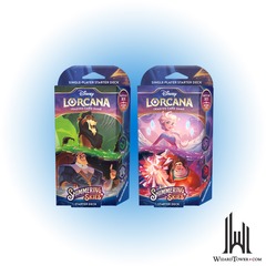 Disney Lorcana: Shimmering Skies - Starter Deck (Set of 2)