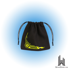 Dice bag - Galactic Black / Yellow