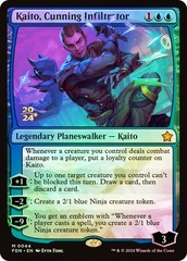 Kaito, Cunning Infiltrator (Prerelease) - Foil