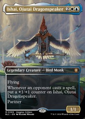 Ishai, Ojutai Dragonspeaker (0089) (Borderless) (Showcase)