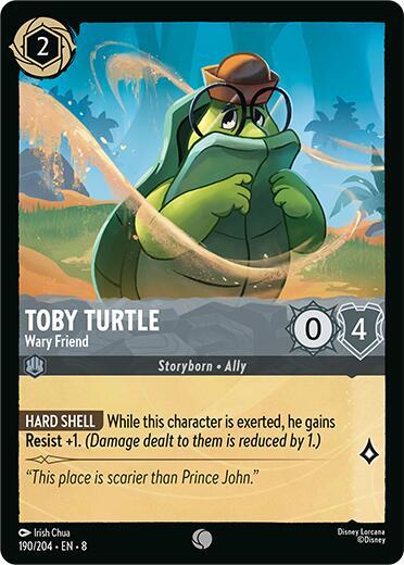 Toby Turtle, Wary Friend (0190) - Cold Foil