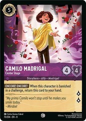 Camilo Madrigal, Center Stage (0075)