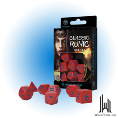 RUNIC DICE RED/BLUE