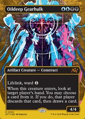 Oildeep Gearhulk (0550) (Borderless) - First Place Foil