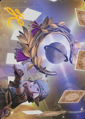 Astrologian's Planisphere (04/53) Art Card - Gold-Stamped Signature