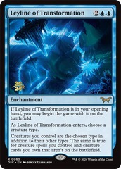 Leyline of Transformation - Foil - Prerelease Promo