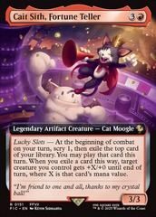 Cait Sith, Fortune Teller (0151) (Extended Art) - Foil